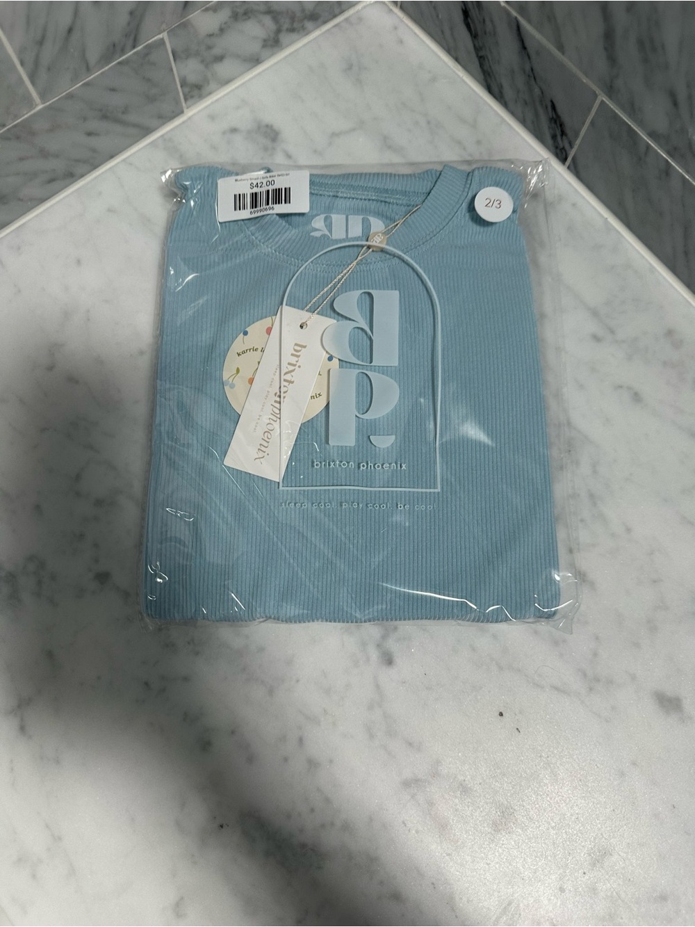 Brixton Phoenix Kids Matching Set - Light Blue